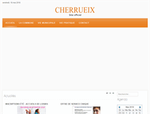 Tablet Screenshot of cherrueix.fr